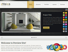 Tablet Screenshot of evision-wp.premiumthemes.in