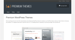 Desktop Screenshot of premiumthemes.com